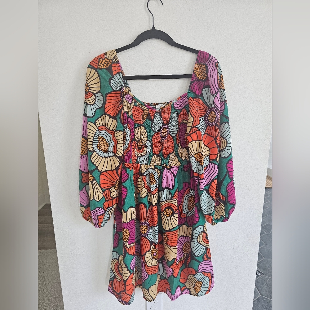 Floral Multicolor Dress